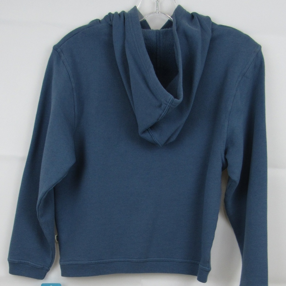 Boys Hoodie Jacket Size S M Long Sleeve Blue New - Picture 2 of 2